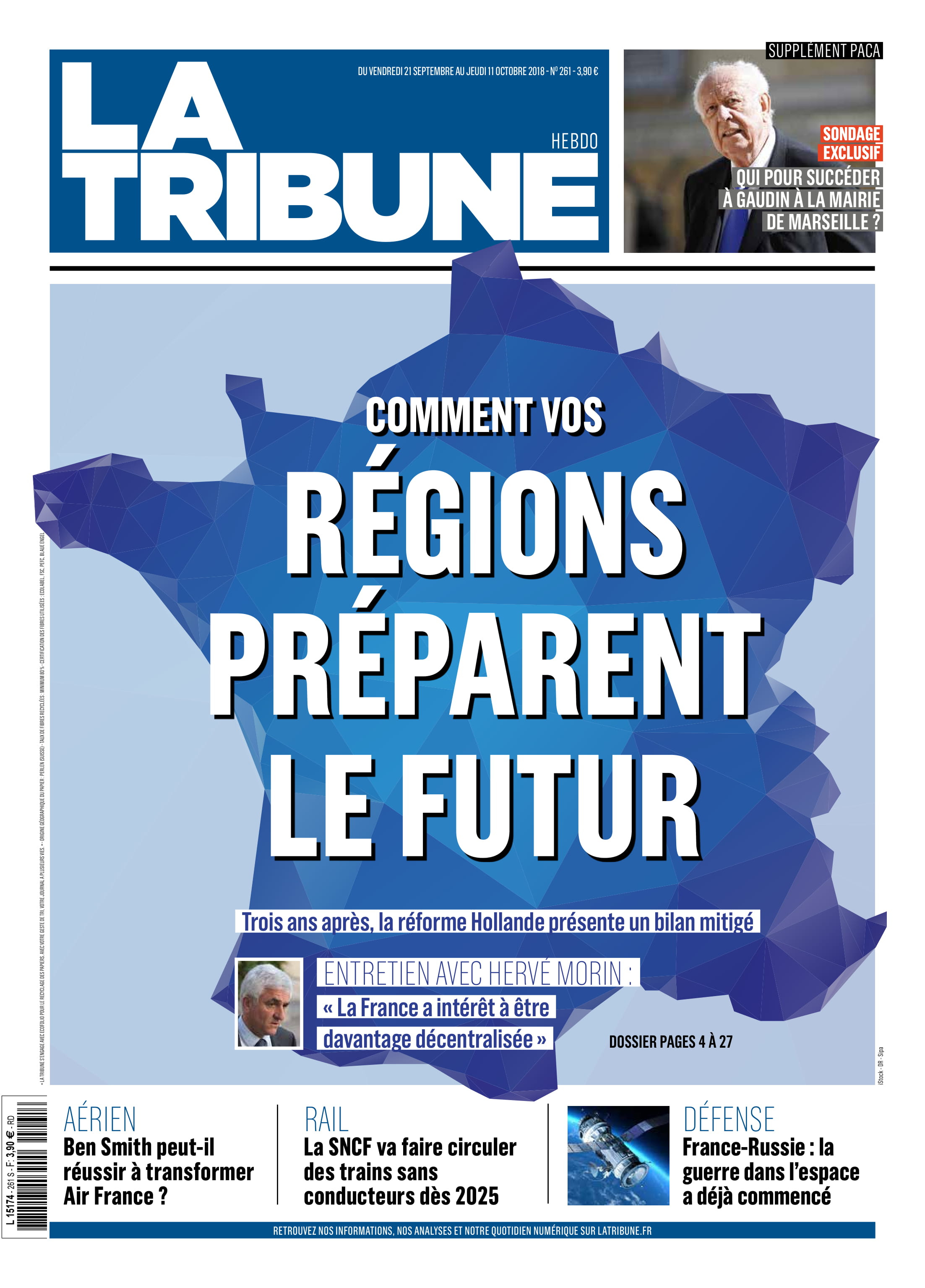 La Une de la Tribune