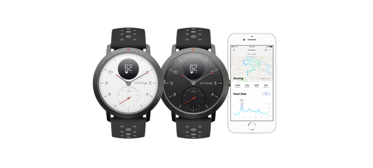 Withings est de retour Montre Withings Steel HR Sport