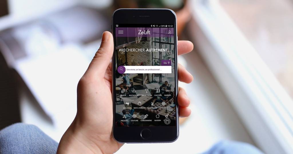 Le moteur de recherche Zelift