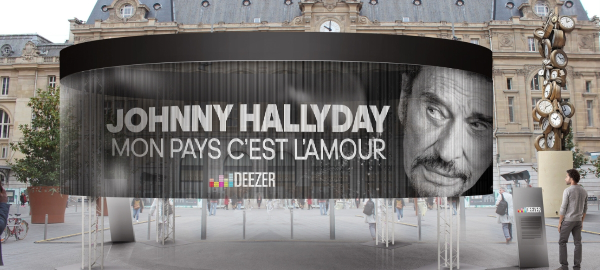 Deezer offre l'écoute du dernier album de Johnny Johnny Hallyday