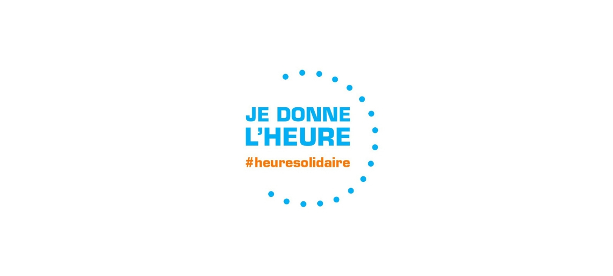 Habitat et Humanisme lance l'heure solidaire Logo Heure Solidaire