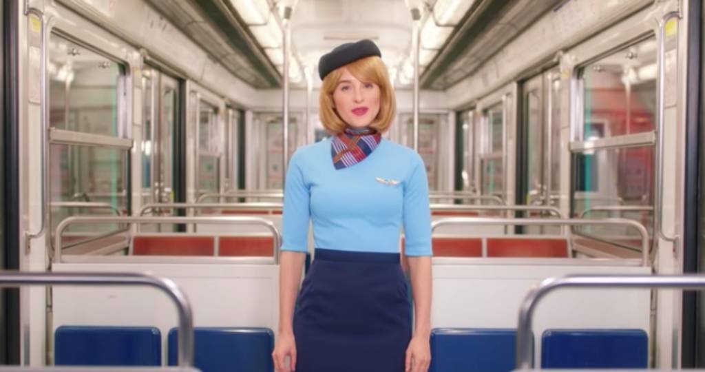 Hotesse de métro