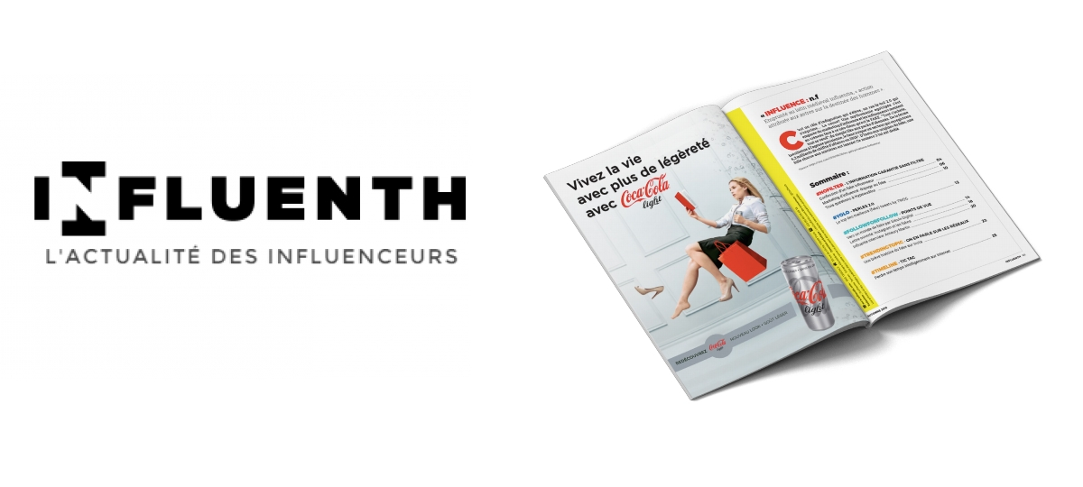 Influenth se lance dans le print Influenth logo