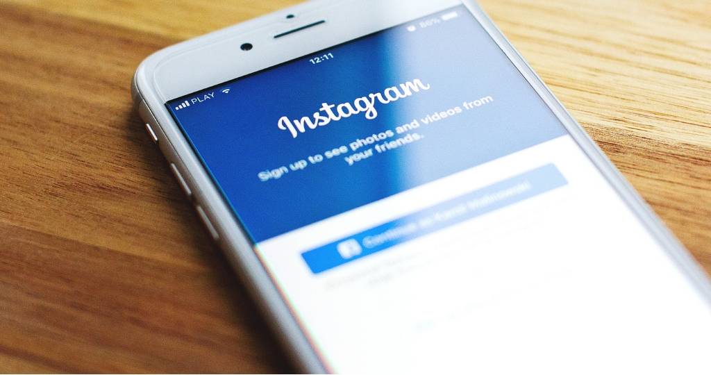 Smartphone Instagram