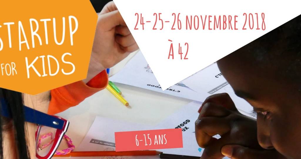 Affiche startup for kids