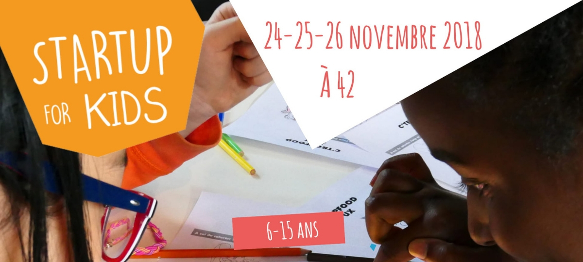 Startup for Kids, l'événement des enfants Affiche startup for kids