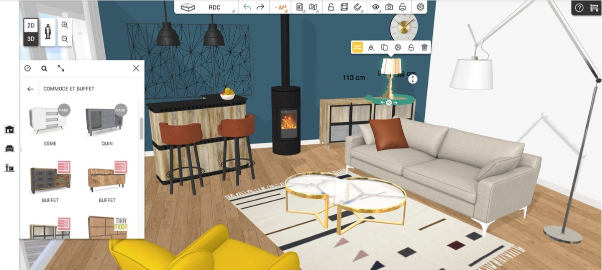Kozikaza, la solution de plan 3D Kozikaza plan