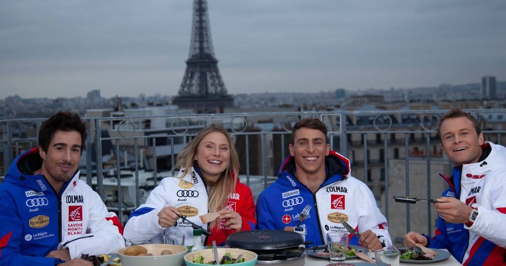 L'équipe française de ski