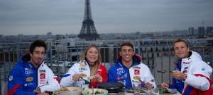L'équipe française de ski