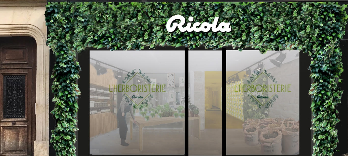 Ricola ouvre un pop-up store Ricola store