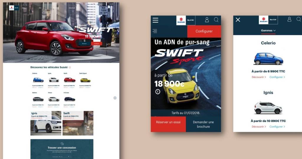 Plateforme suzuki
