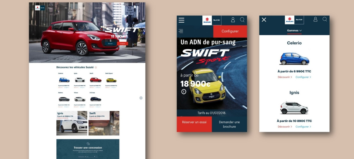 Plateforme suzuki