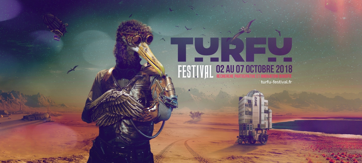 Le TURFU festival explore l'innovation ouverte Affiche du TURFU festival