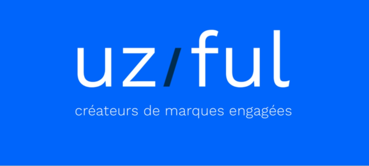 Uzful change de positionnement Logo de l'agence Uzful