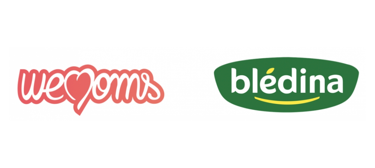 Bledina et WeMoms nouent un partenariat Logos WeMoms et Blédina