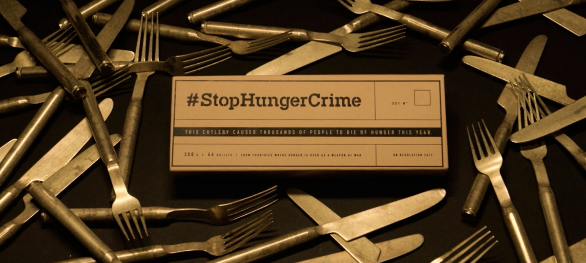 La campagne choc d'Action Contre la Faim Action Contre la Faim