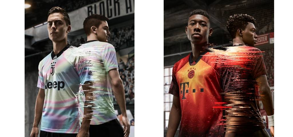 Maillots adidas et EA Sports