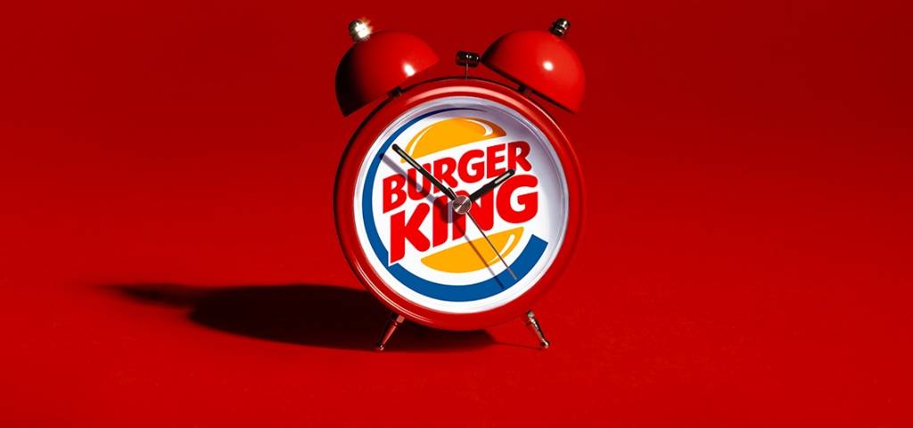 Une réveil Burger King