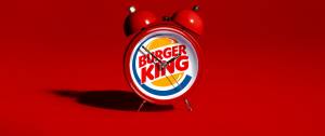 Une réveil Burger King