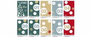 Calendrier de l'Avent de Pinterest
