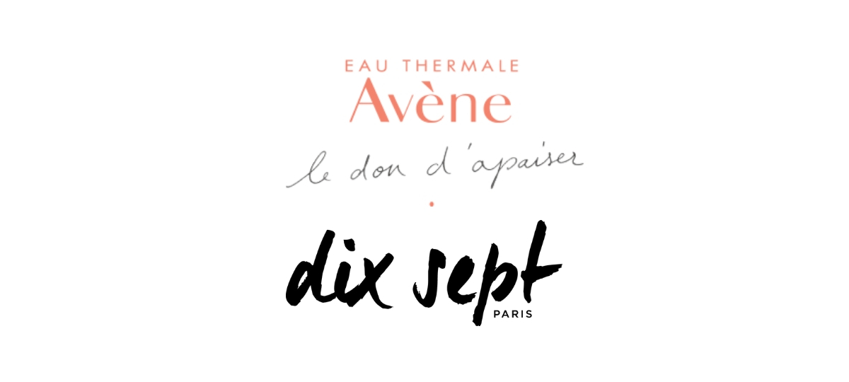 Dix Sept paris remporte Avène Eau Thermale Logos Avène eau thermal et Dix sept Paris
