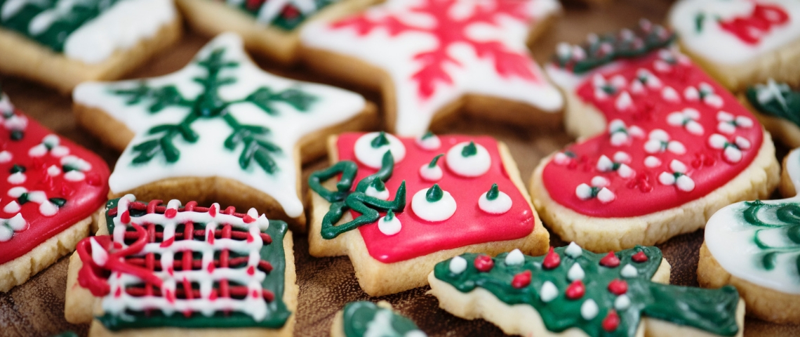 Fricthi ouvre son supermarché de Noël Des biscuits de Noël