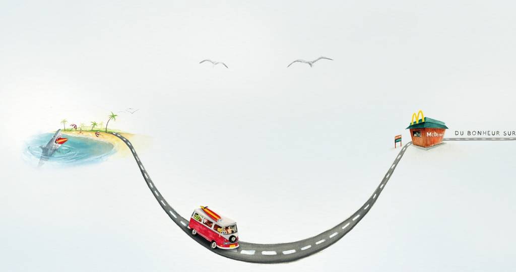 affiche mcdonald's