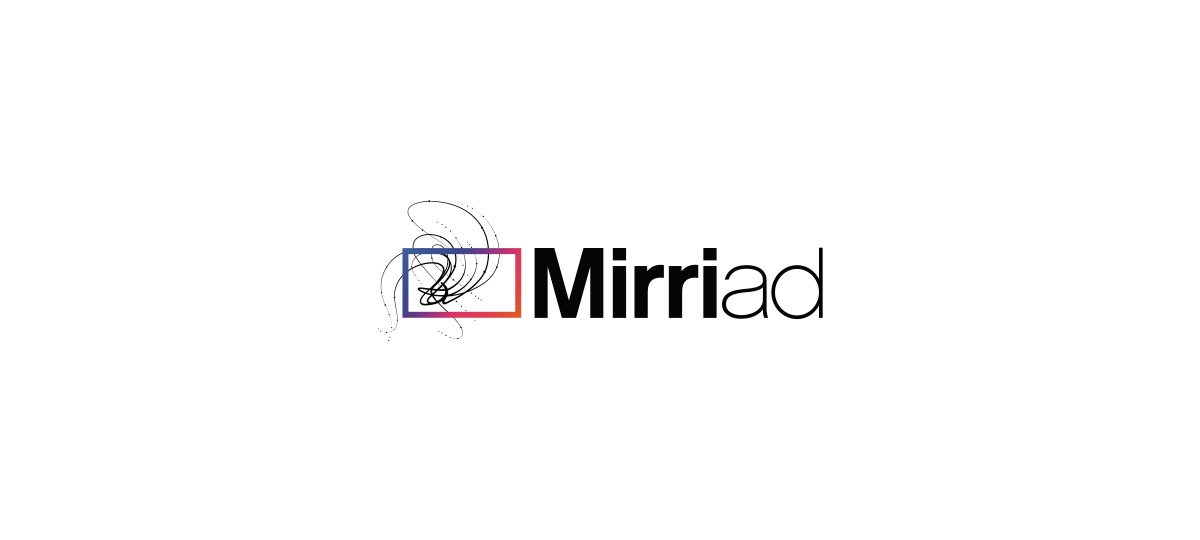 TF1 s'associe à la start-up Mirriad Logo de la start-up Mirriad