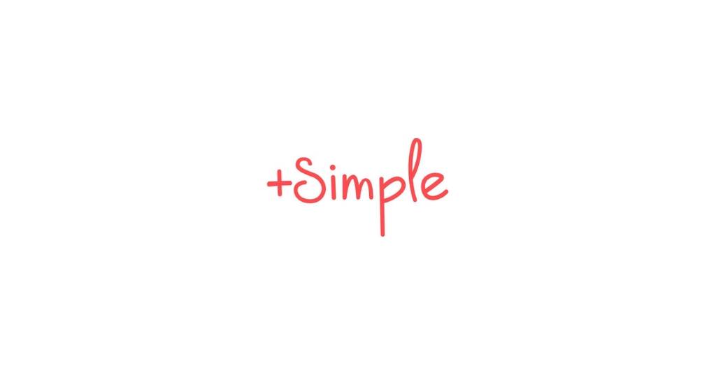 Logo de la startup +simple