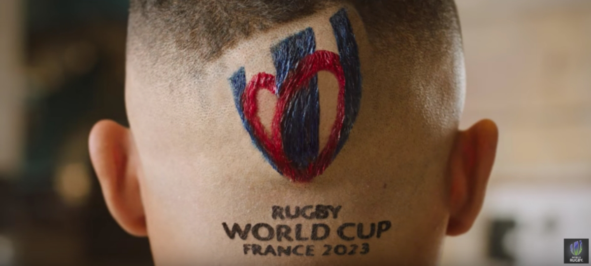 L'identité visuelle de la Coupe du Monde de Rugby 2023 Logo Coupe du monde de Rugby