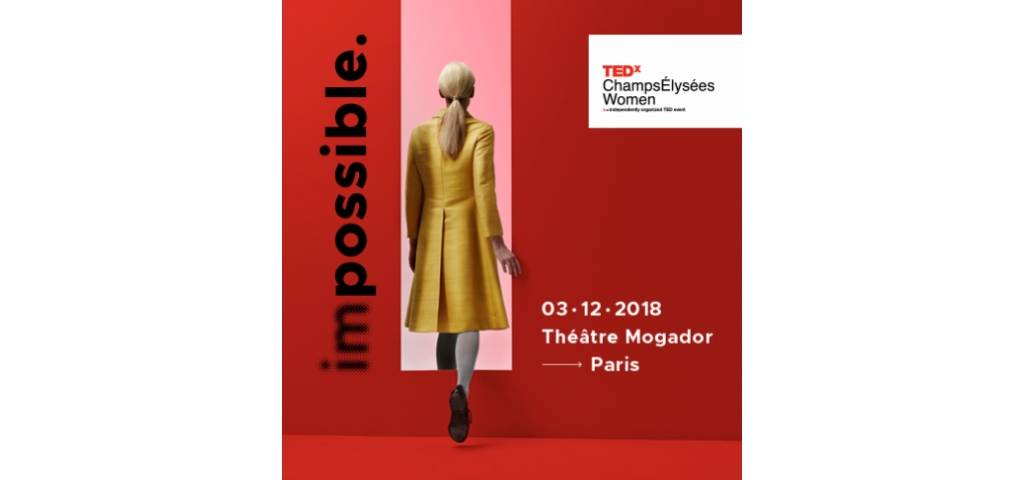 Affiche TEDXChampsElyséesWomen