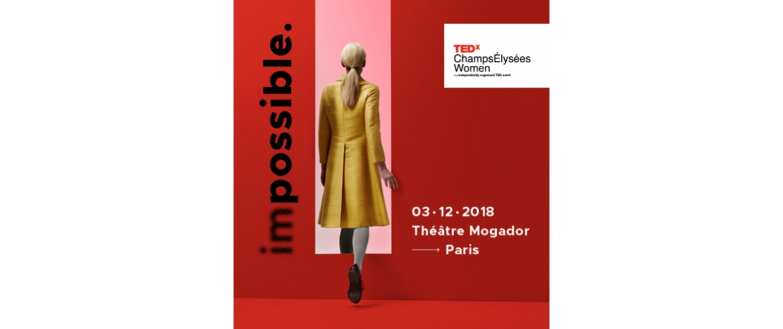 Affiche TEDXChampsElyséesWomen