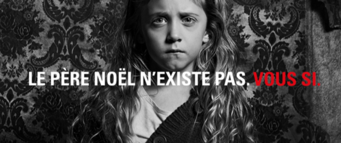 La campagne de sensibilisation de Noel de la Croix Rouge Campagne Croix Rouge Française