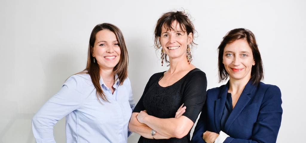 élanie Bouilhac, Lisa Prunel-Laplace et Sandrine Druelle