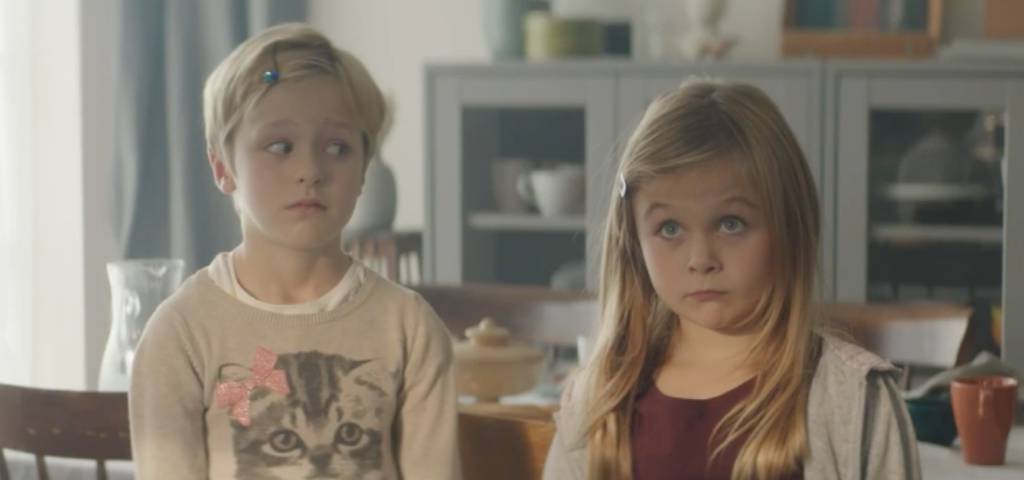 Deux enfants blonds