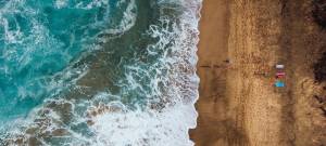 plage vue du viel