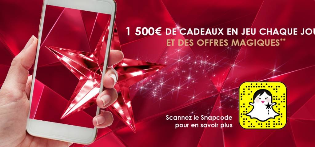 Sephora géolenses Snapchat