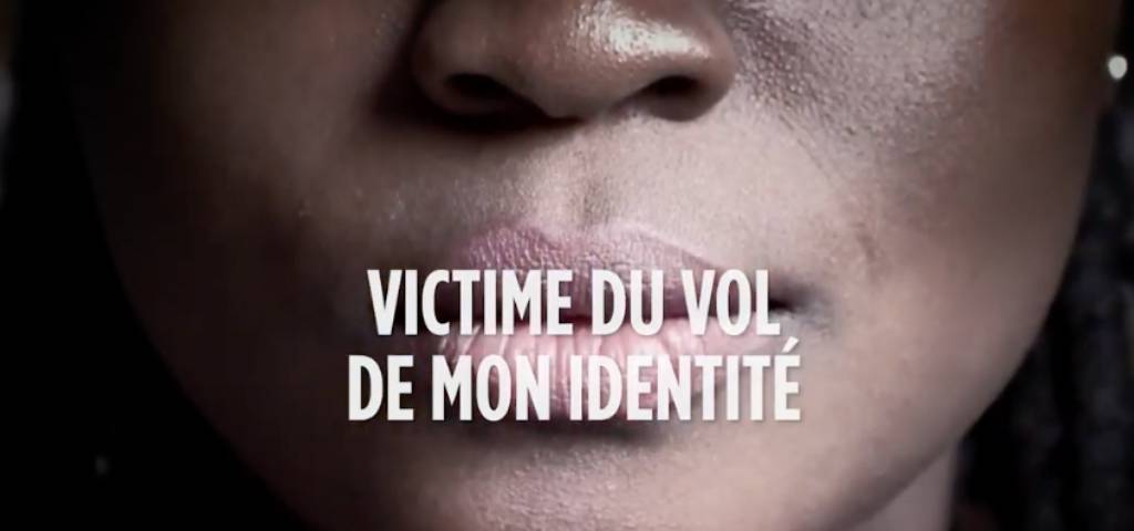 Une bouche en gros plan