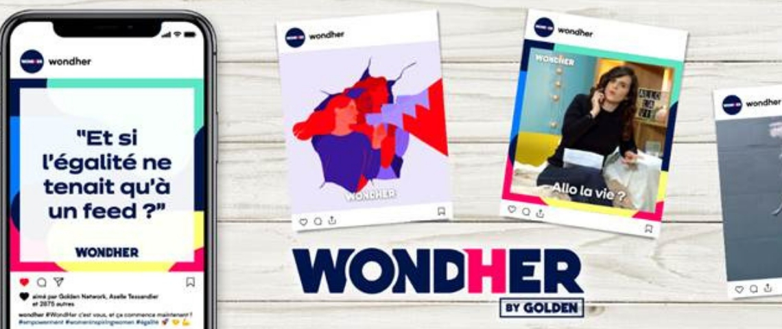 Wondher, le nouveau média de Golden Network Wondher
