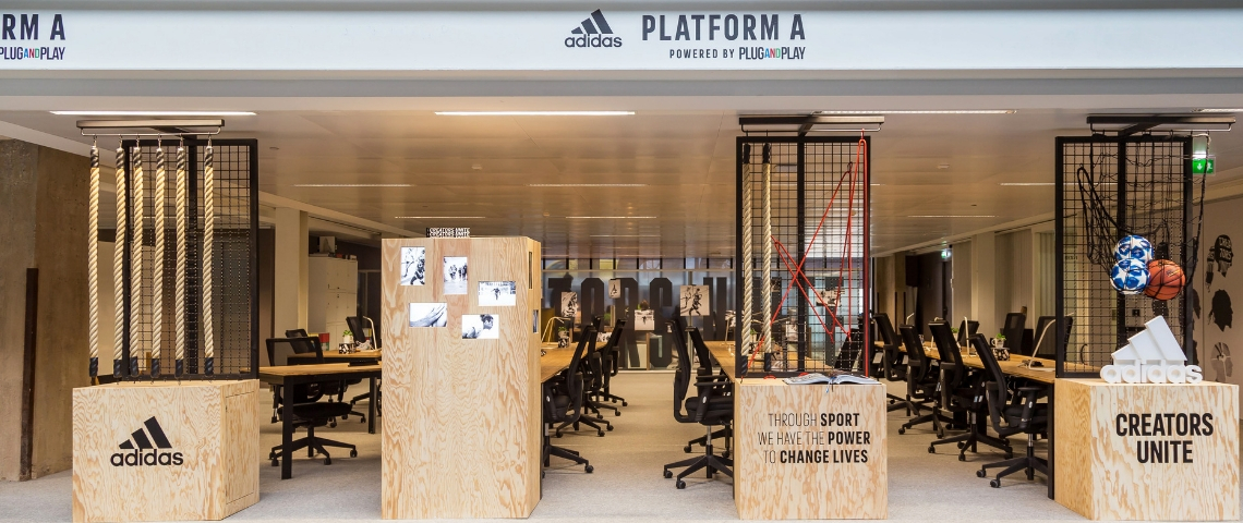 L'incubateur adidas à Station F Adidas à Station F