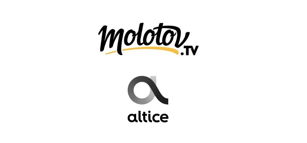 Logos Molotov et Altice