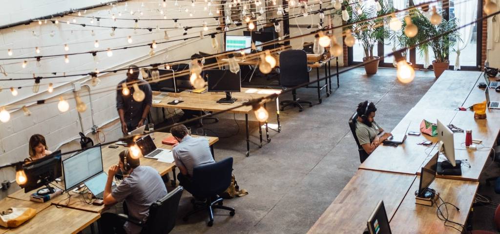 Un espace de coworking
