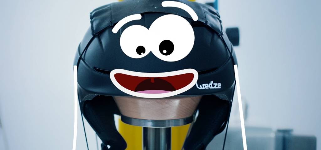 Un casque decathlon