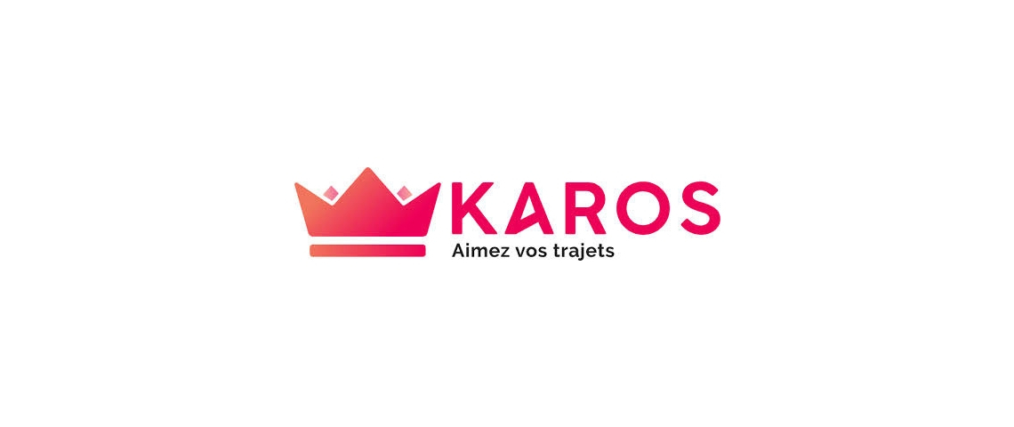 Karos change d'identité visuelle Nouveau logo de la start-up Karos