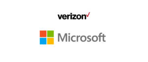 Logos de Verizon et Microsoft