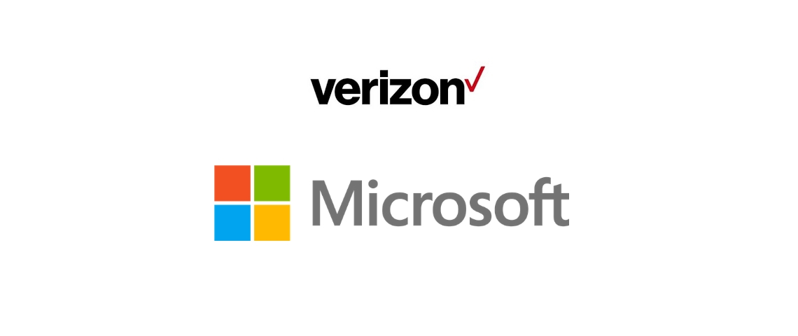 Microsoft et Verizon Media étendent leur partenariat Logos de Verizon et Microsoft