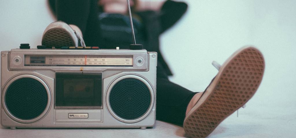 Un vieux poste de radio