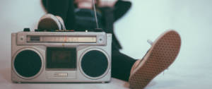 Un vieux poste de radio