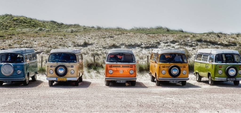 Des vans Volkswagen