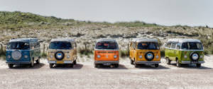 Des vans Volkswagen